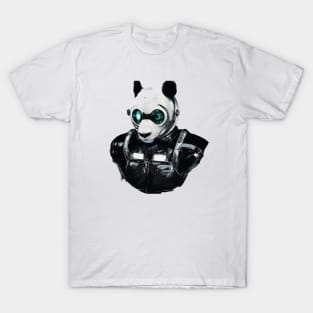 Panda Cyborg T-Shirt